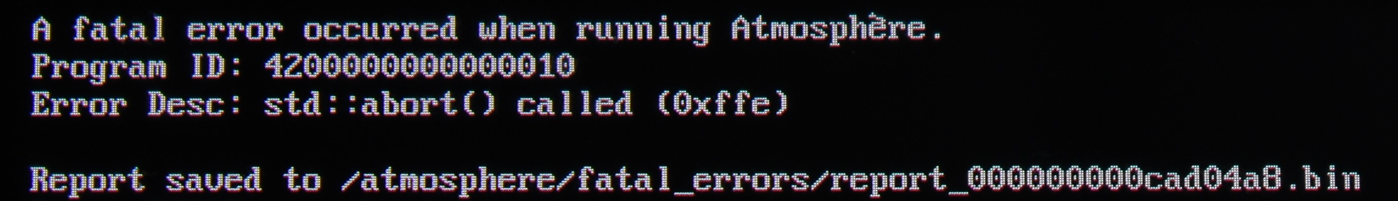 Visual for ldn_mitm crash fusee